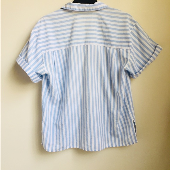 Vintage Striped Button Down Shirt - Picture 4 of 4